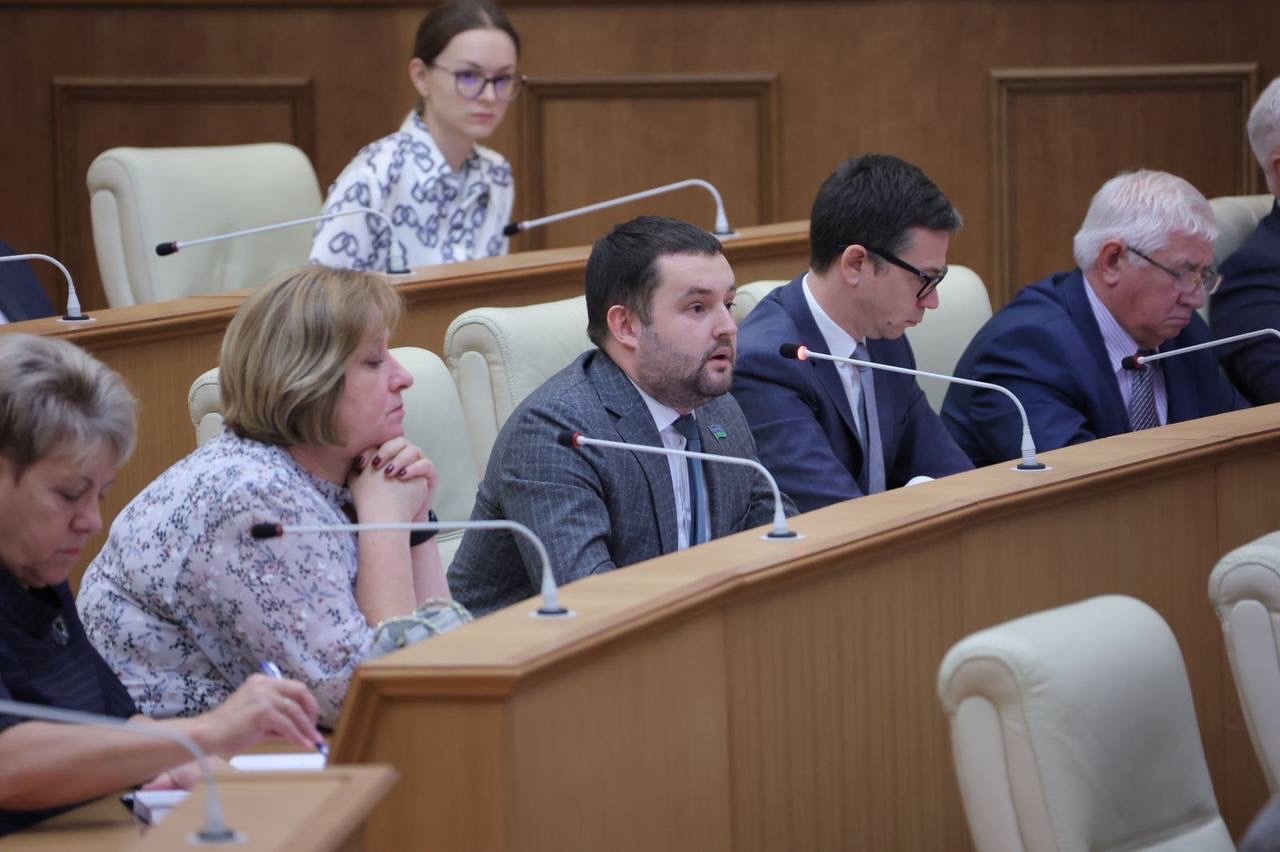 Председатель думы СГО на 31-ом заседании Совета представительных органов муниципальных образований Председатель думы СГО на 31-ом заседании Совета представительных органов муниципальных образований